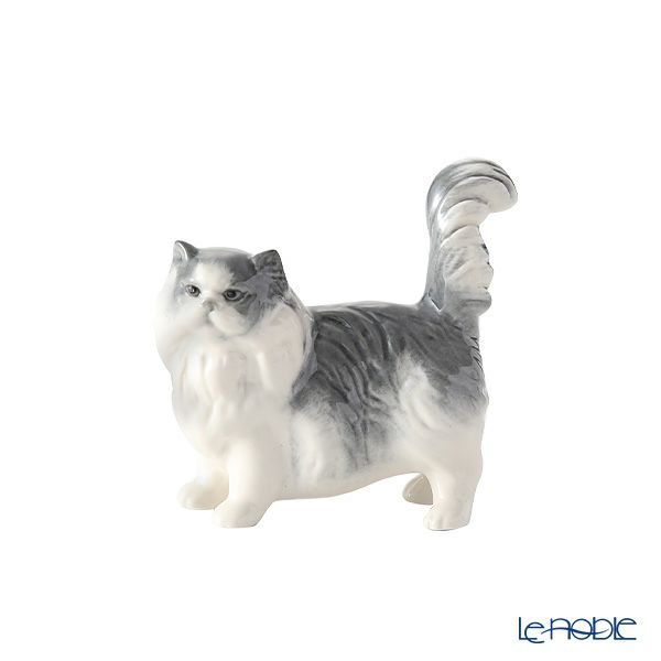 ロシア食器 インペリアル・ポーセリン フィギュリン ペルシャ猫 パトリシア