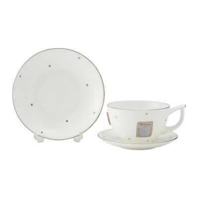 ロイター・ポーセリン ブルー フラワー 001.364／6 ミニチュア ティー