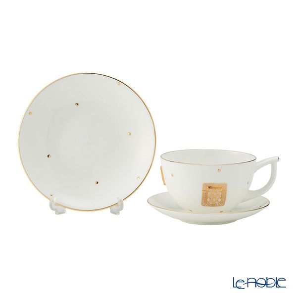 イエシア アカデミーゴールド 3ピースセット／トリオセット ベージュ／バイオレット