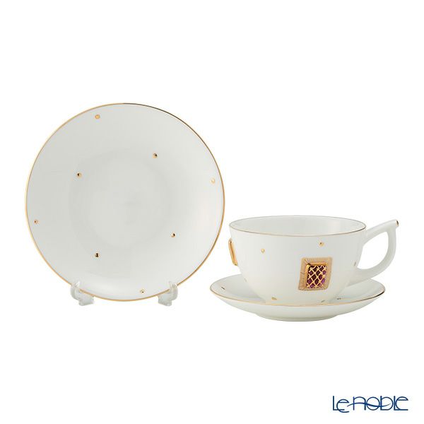 イエシア アカデミーゴールド 3ピースセット／トリオセット バーガンディ／ライムグリーン