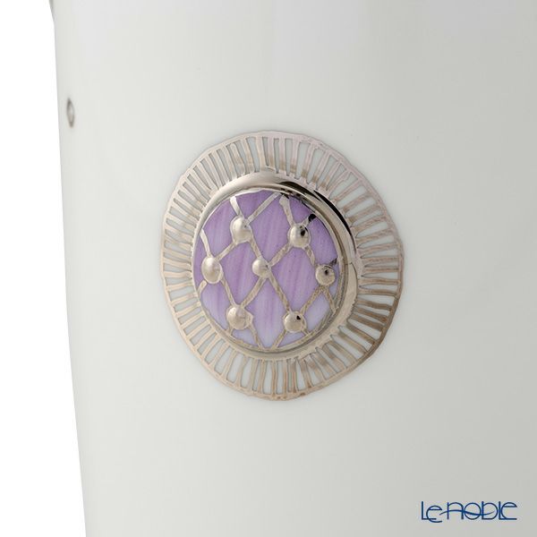 イエシア ジオメトリープラチナ マグカップ バイオレット／ブルー 270ml