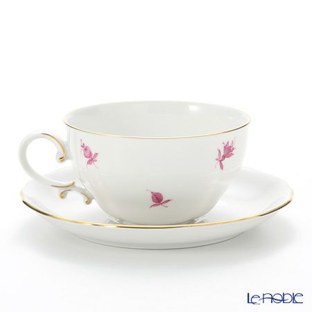 アウガルテン（AUGARTEN） マリアテレジア ピンク（50983） バラ ティーカップ＆ソーサー 250ml（062）