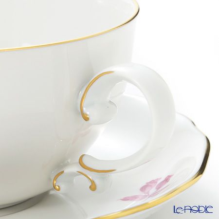 アウガルテン（AUGARTEN） マリアテレジア ピンク（50983） バラ ティーカップ＆ソーサー 250ml（062）