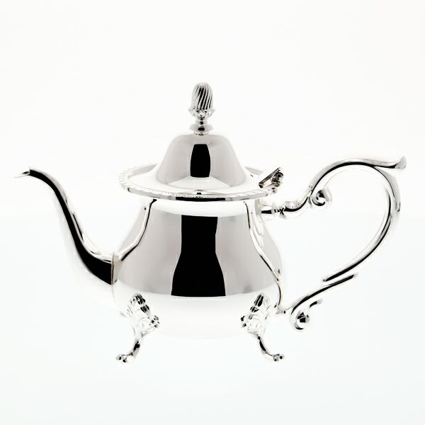 早川シルバー 菊縁ローズ C06-45 ティーポット 400ml（2人用）【ル・ノーブルオリジナル企画商品】