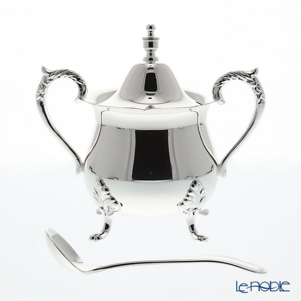 早川シルバー ローズ ティーセット 5人用 C05-60【洋白】