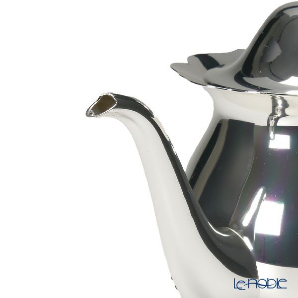 早川シルバー ローズ ティーポット 5人用 870ml C05-50【洋白】
