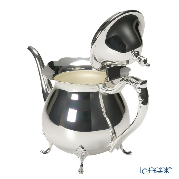 早川シルバー ローズ ティーポット 5人用 870ml C05-50【洋白】