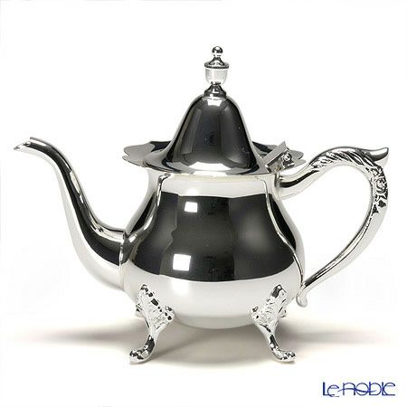 早川シルバー ローズ ティーポット 2人用 06-50【洋白】