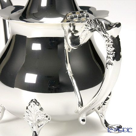 早川シルバー ローズ ティーポット 2人用 06-50【洋白】