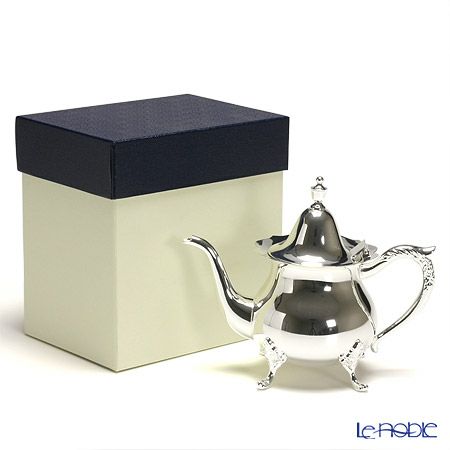 早川シルバー ローズ ティーポット 2人用 06-50【洋白】