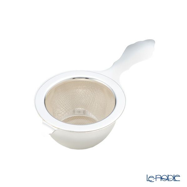 早川シルバー ティーストレーナー（網） 台付き C08-40【洋白】