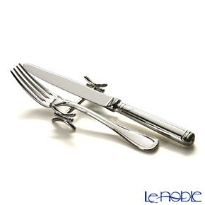 早川シルバー ナイフレスト Q型シェイプ 25-18