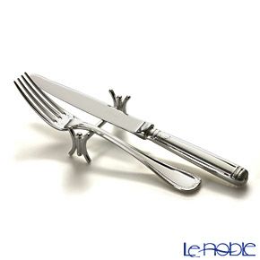 早川シルバー ナイフレスト Q型シェイプ 25-18