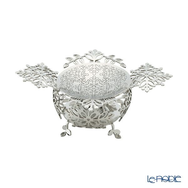 ディ・エクリュデザイン ティーストレーナー ローザ 12×10cm T0425 ステンレス製