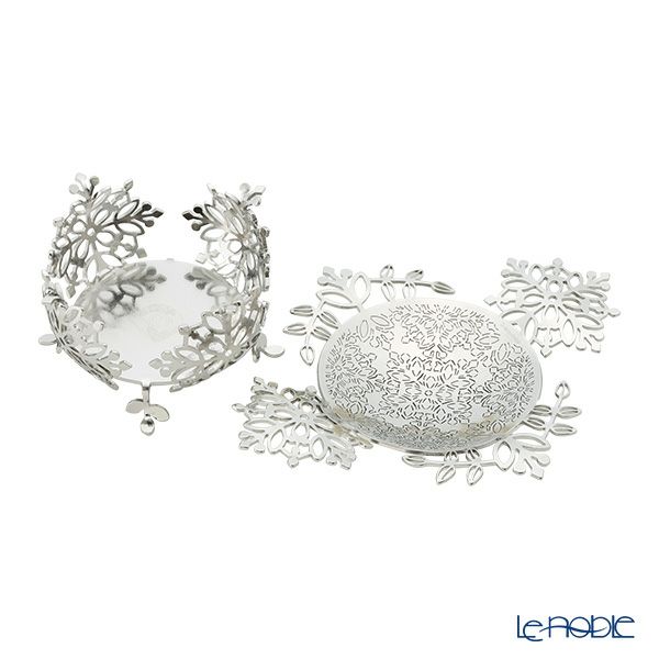 ディ・エクリュデザイン ティーストレーナー ローザ 12×10cm T0425 ステンレス製