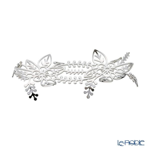 ディ・エクリュデザイン おしぼりスタンド 花 T0117 16×6cm ステンレス製