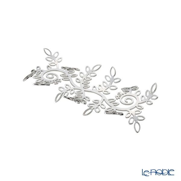 ディ・エクリュデザイン おしぼりスタンド （つる草） T0118 10×6cm ステンレス製