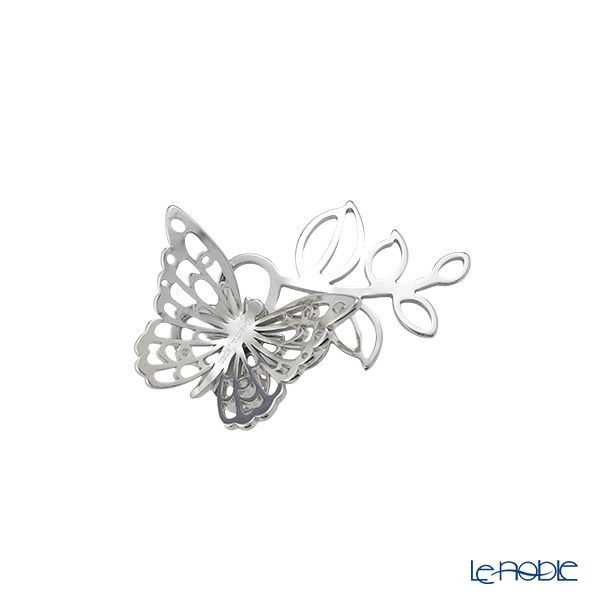 ディ・エクリュデザイン 箸置き（プチパピヨン）右リーフ 5.5cm ステンレス製