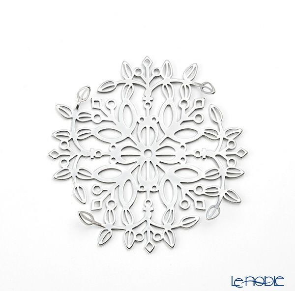 ディ・エクリュデザイン コースター ローザ T0112 12cm ステンレス製