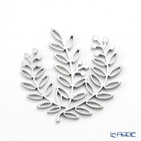 ディ・エクリュデザイン プチトリベット リーフ T0237 12cm ステンレス製