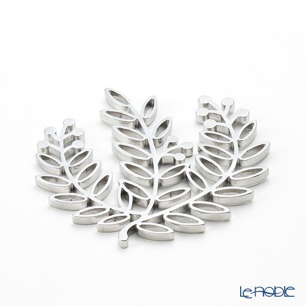 ディ・エクリュデザイン プチトリベット リーフ T0237 12cm ステンレス製