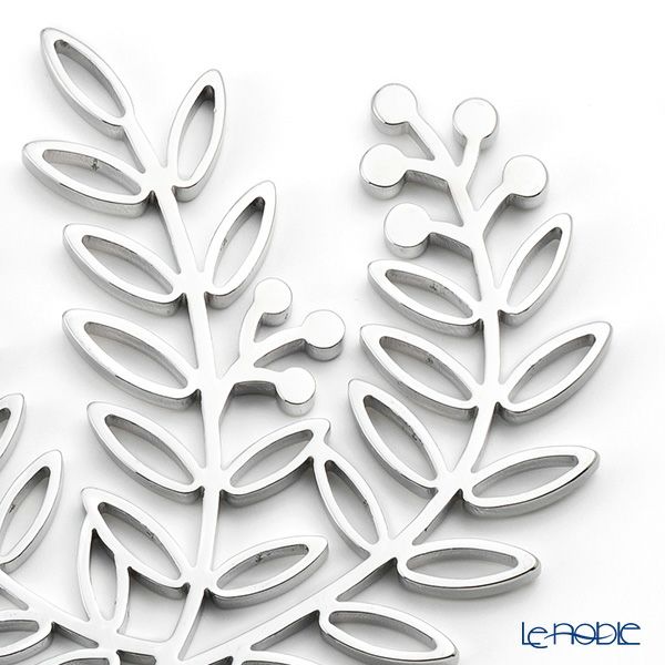 ディ・エクリュデザイン プチトリベット リーフ T0237 12cm ステンレス製