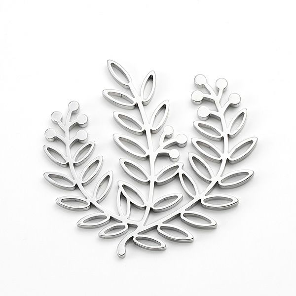 ディ・エクリュデザイン プチトリベット リーフ T0237 12cm ステンレス製