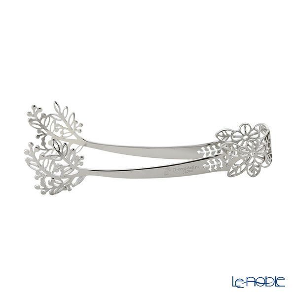 ディ・エクリュデザイン トング S リーフ 11cm T0407 ステンレス製