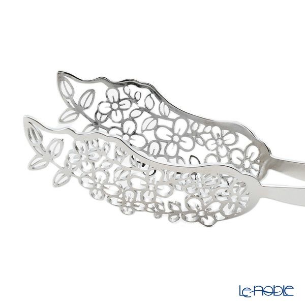 ディ・エクリュデザイン トング L プチフラワー 20cm T0413 ステンレス製