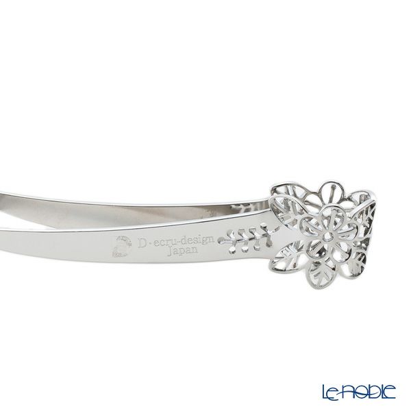 ディ・エクリュデザイン トング L プチフラワー 20cm T0413 ステンレス製