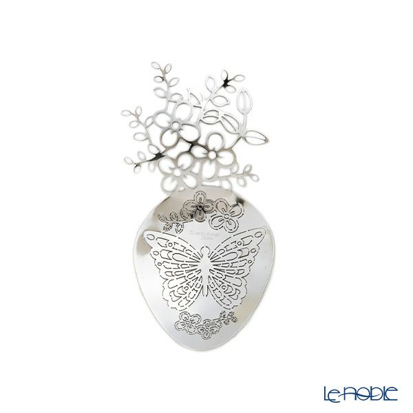 ディ・エクリュデザイン ティーメジャー／スプーン プチフラワー 8cm T0422 ステンレス製