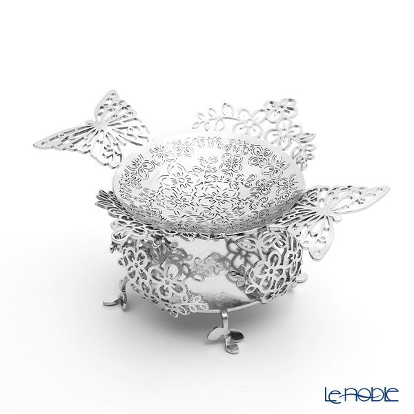 ディ・エクリュデザイン ティーストレーナー プチパピヨン 12×10cm T0426 ステンレス製