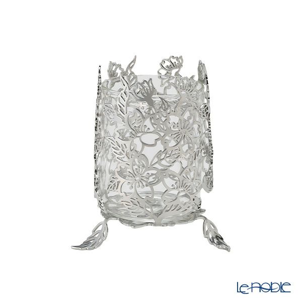 ディ・エクリュデザイン ワインボトルスタンド／ワインホルダー P サクラ ガラス付（取り外し可能） T0239 15cm ステンレス製