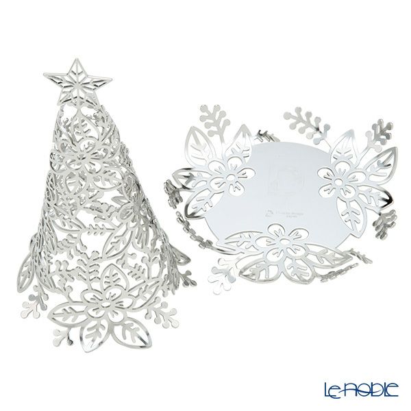 ディ・エクリュデザイン オブジェクリスマスツリー（サクラ）20cm T0420 ステンレス製