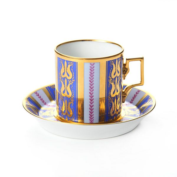 アウガルテン（AUGARTEN） マリーアントワネット コーヒーカップ＆ソーサー（098）フルバージョン