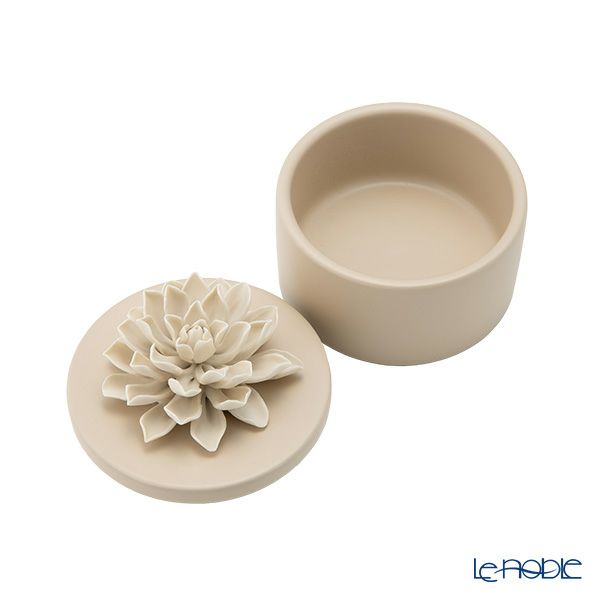 メッツァルーナ 小物入れ ダリア ベージュ S 9cm