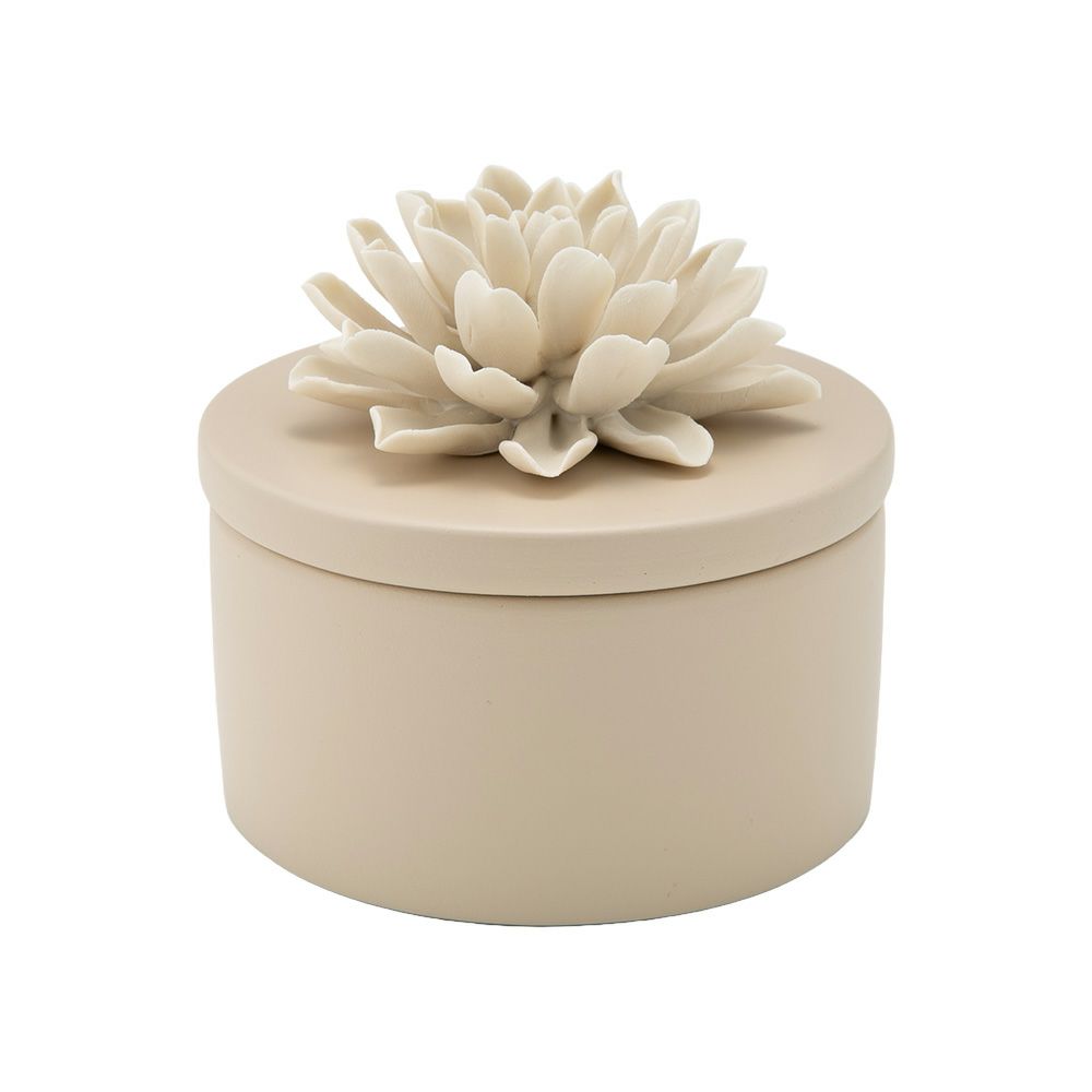 メッツァルーナ 小物入れ ダリア ベージュ S 9cm