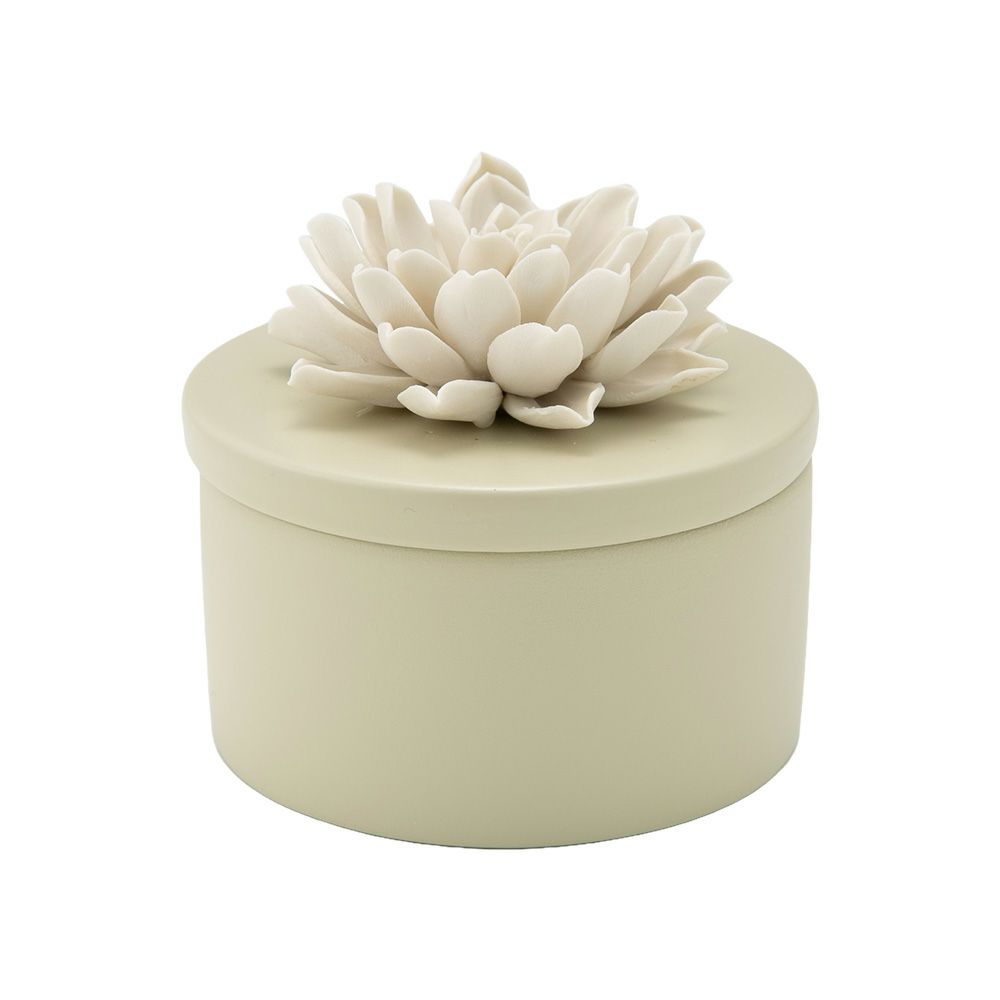 メッツァルーナ 小物入れ ダリア グリーン S 9cm