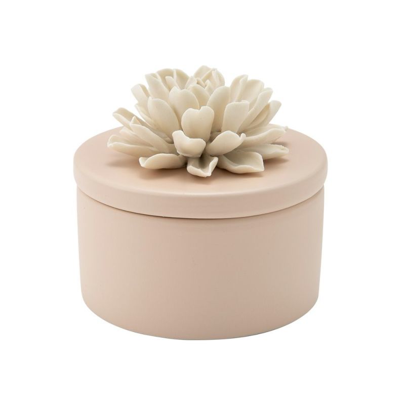 メッツァルーナ 小物入れ ダリア ピーチ S 9cm