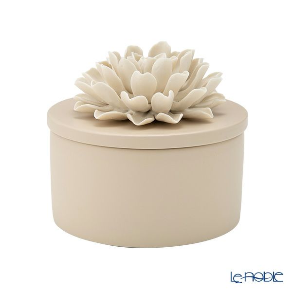 メッツァルーナ 小物入れ ダリア ベージュ L 12cm