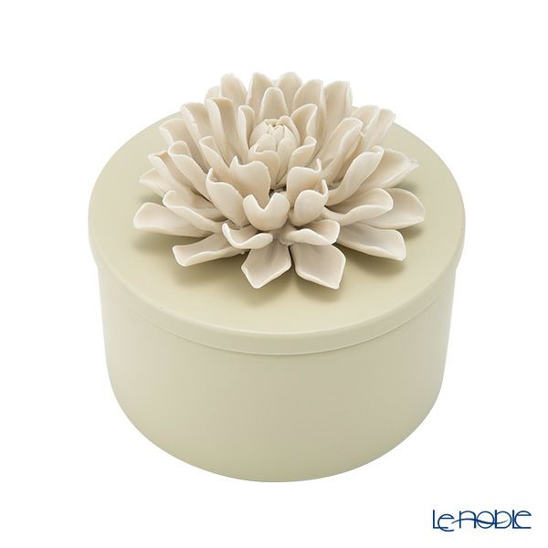 メッツァルーナ 小物入れ ダリア グリーン L 12cm