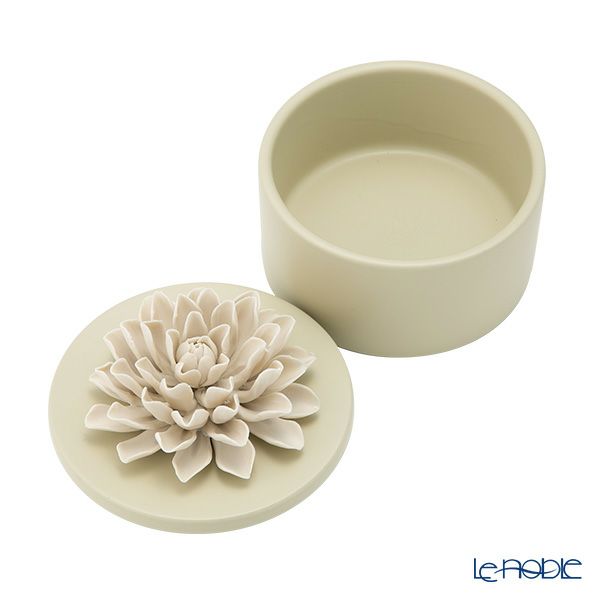 メッツァルーナ 小物入れ ダリア グリーン L 12cm