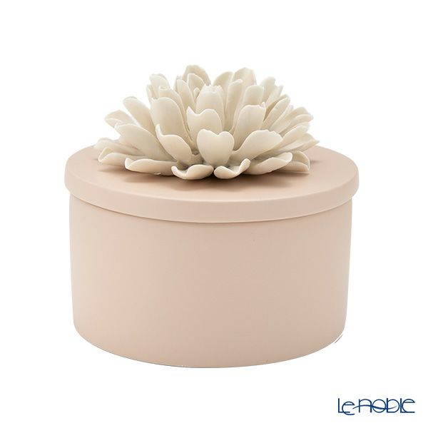 メッツァルーナ 小物入れ ダリア ピーチ L 12cm