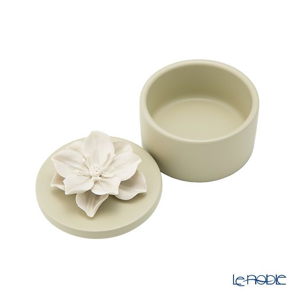 メッツァルーナ 小物入れ ハイビスカス グリーン S 9cm