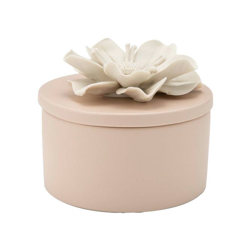 メッツァルーナ 小物入れ ハイビスカス ピーチ L 12cm