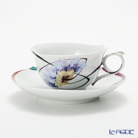 マイセン（Meissen） ユーゲント 614601／28633 ティーカップ＆ソーサー 170ml ポピー