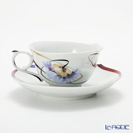 マイセン（Meissen） ユーゲント 614601／28633 ティーカップ＆ソーサー 170ml ポピー