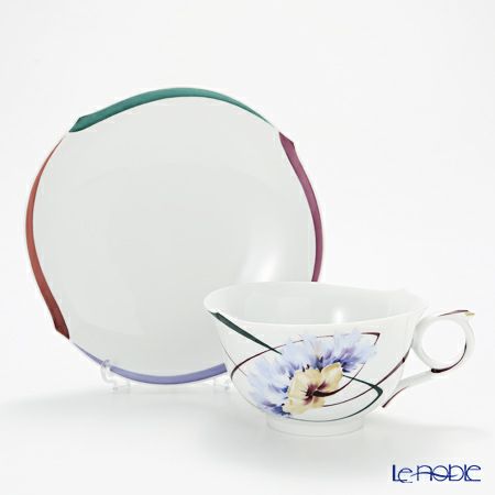 マイセン（Meissen） ユーゲント 614601／28633 ティーカップ＆ソーサー 170ml ポピー