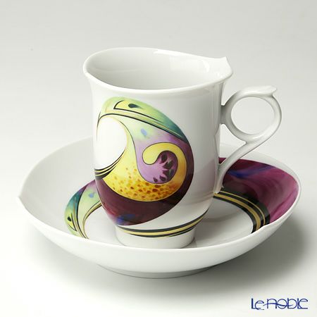 マイセン（Meissen） アクア 662501／28582／02 コーヒーカップ＆ソーサー 180ml イエロー