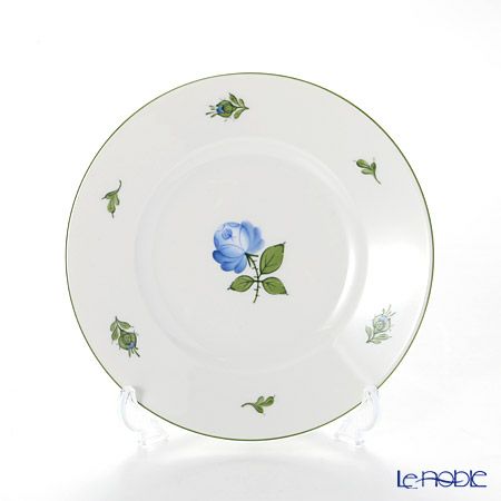 アウガルテン（AUGARTEN） ウィンナーローズ ブルー（5089Q） BBプレート 16cm（001）